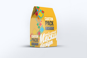 Carton Box Pack Mock-Up