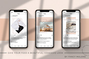 Rose Gold Social Media Bundle Canva, a Social Media Template by Fancy Malone (Thumbnail 2 of 12)