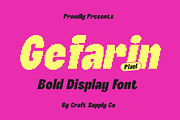 Gefarin Pixel, a Sans Serif Font by Craft Supply Co. (Thumbnail 1 of 8)