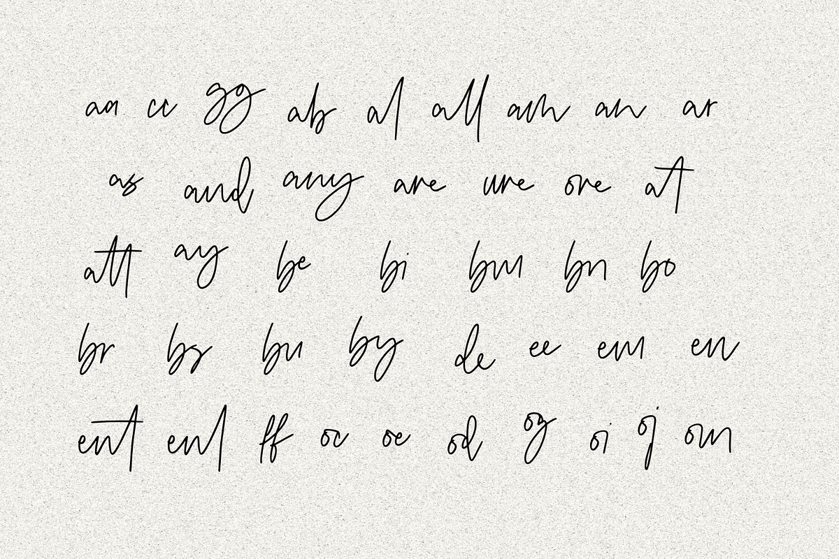 Figetress - Natural Signature, a Handwritten Font by tebaltipislab (Photo 8 of 14)