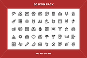 Summer party icons, an Outline Icon by Wencory (Thumbnail 1 of 2)