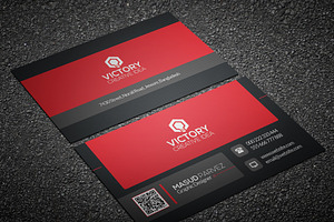 Winter Corporate Business Card