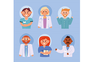 group of doctors, a Healthcare Illustration by studiogstock