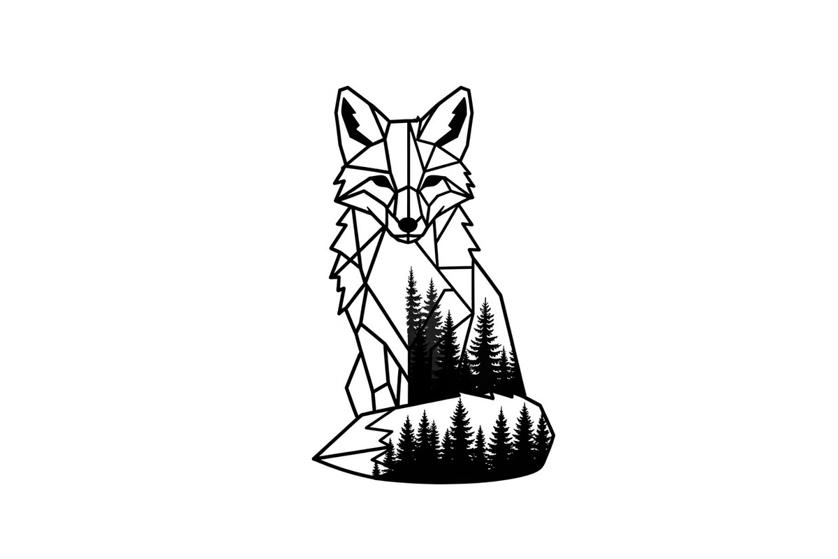 Fox Forest Silhouette Vector Bundle, an Illustration by Creativeshirt (Photo 12 of 31)