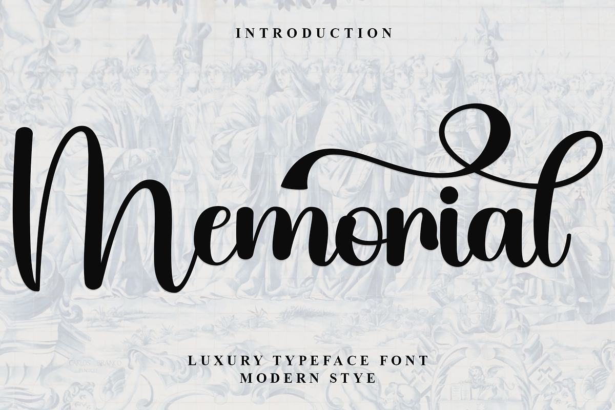 Memorial, a Handwritten Font by FreshTypeINK (Photo 1 of 8)