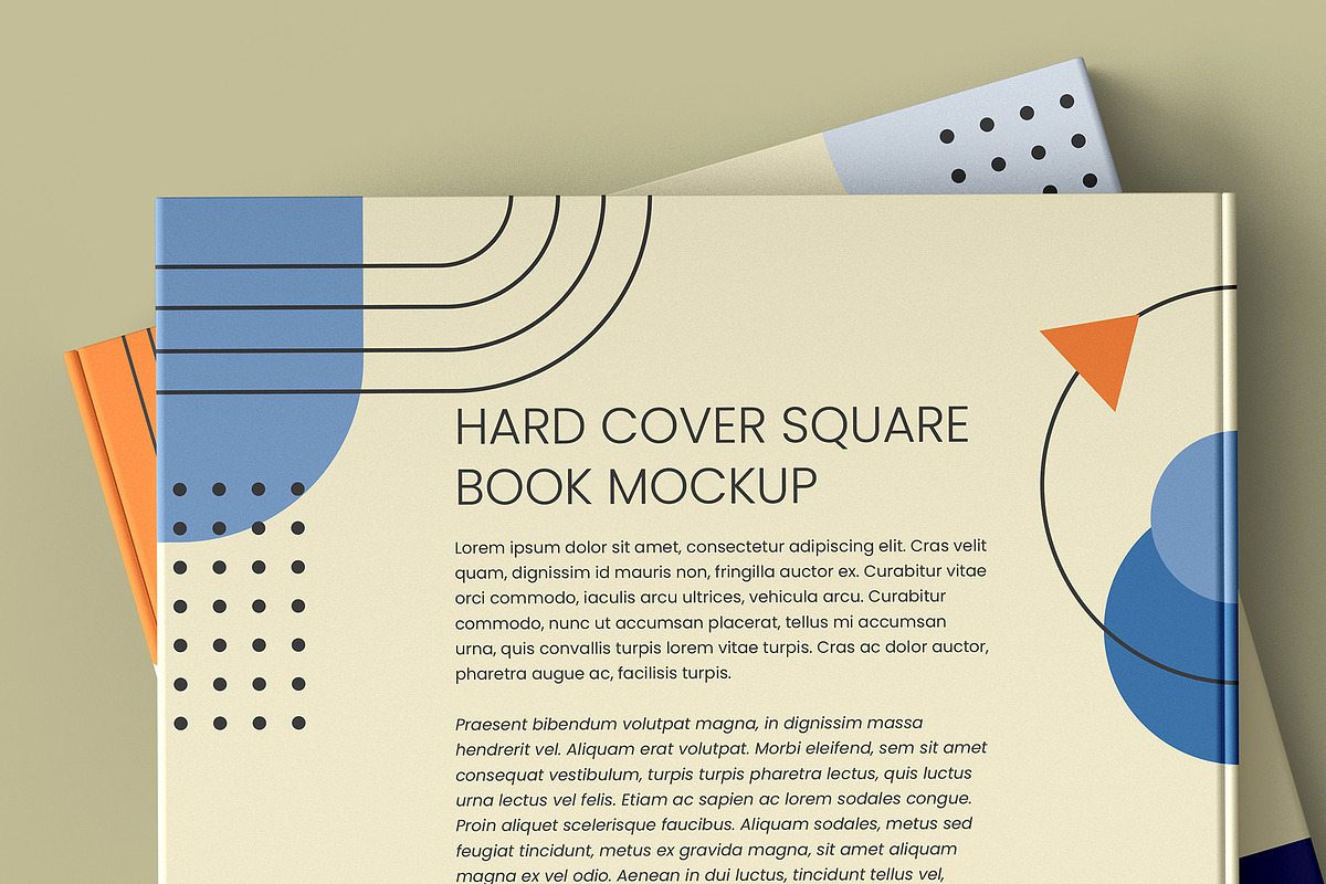 Hardcover Square Book Mockup v2, a Books & Magazine Mockup by Illusiongraphic (Photo 17 of 22)