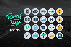 Road Trip Icons