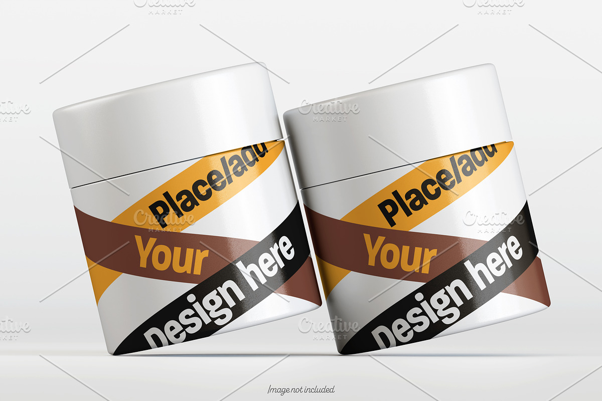 Mini paper tube mockup bundles, a Packaging Mockup by Ambo Ampeng (Photo 12 of 36)