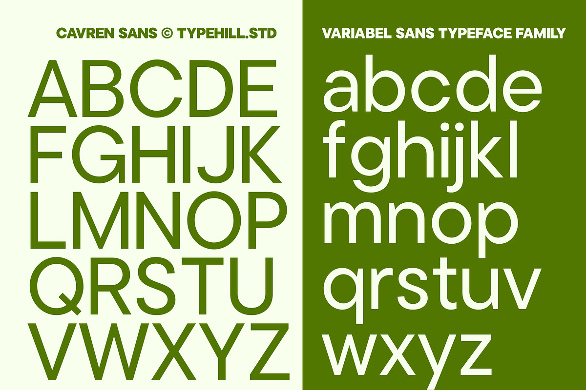 Cavren Sans, a Sans Serif Font by Typehill (Photo 11 of 15)