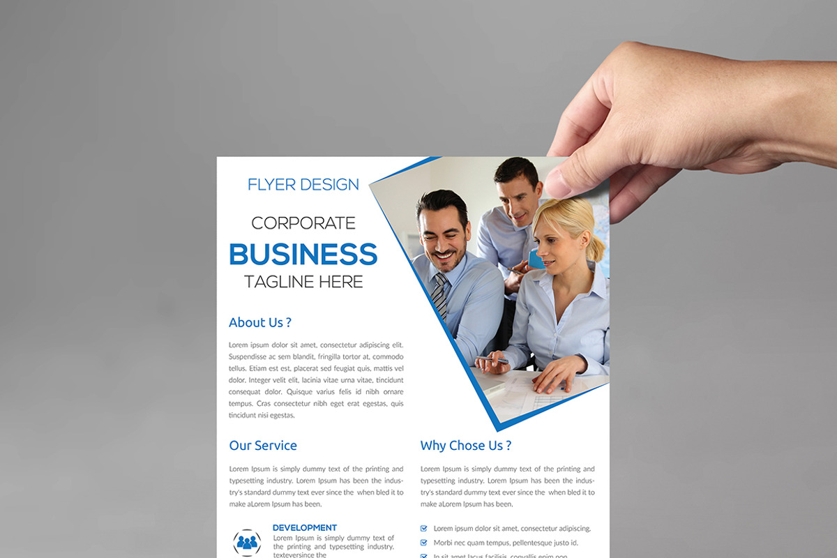 Corporate Business Flyer, a Flyer Template by themexriver (Photo 2 of 2)