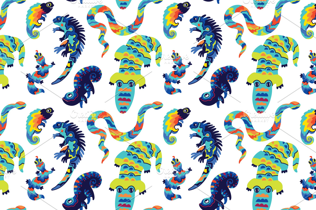 30 Fantasy Seamless Patterns, a Pattern Graphic by PenguinHouse (Photo 19 of 24)