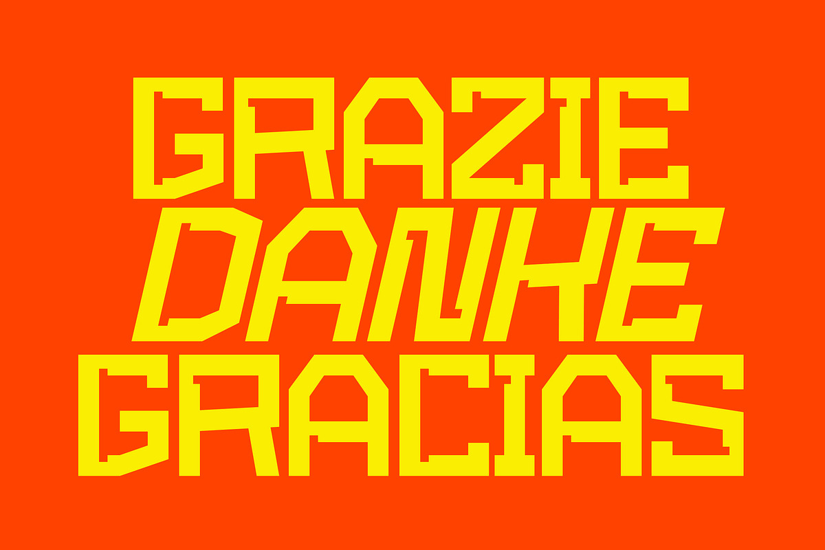 Newro Space - Modern Futuristic Font, a Sans Serif Font by Afkari Studio (Photo 3 of 9)