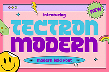 Tectron Modern - Modern Bold Display