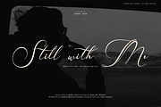 Hamedory Dumbless Modern Calligraphy, a Script Font by Denustudios (Thumbnail 2 of 12)
