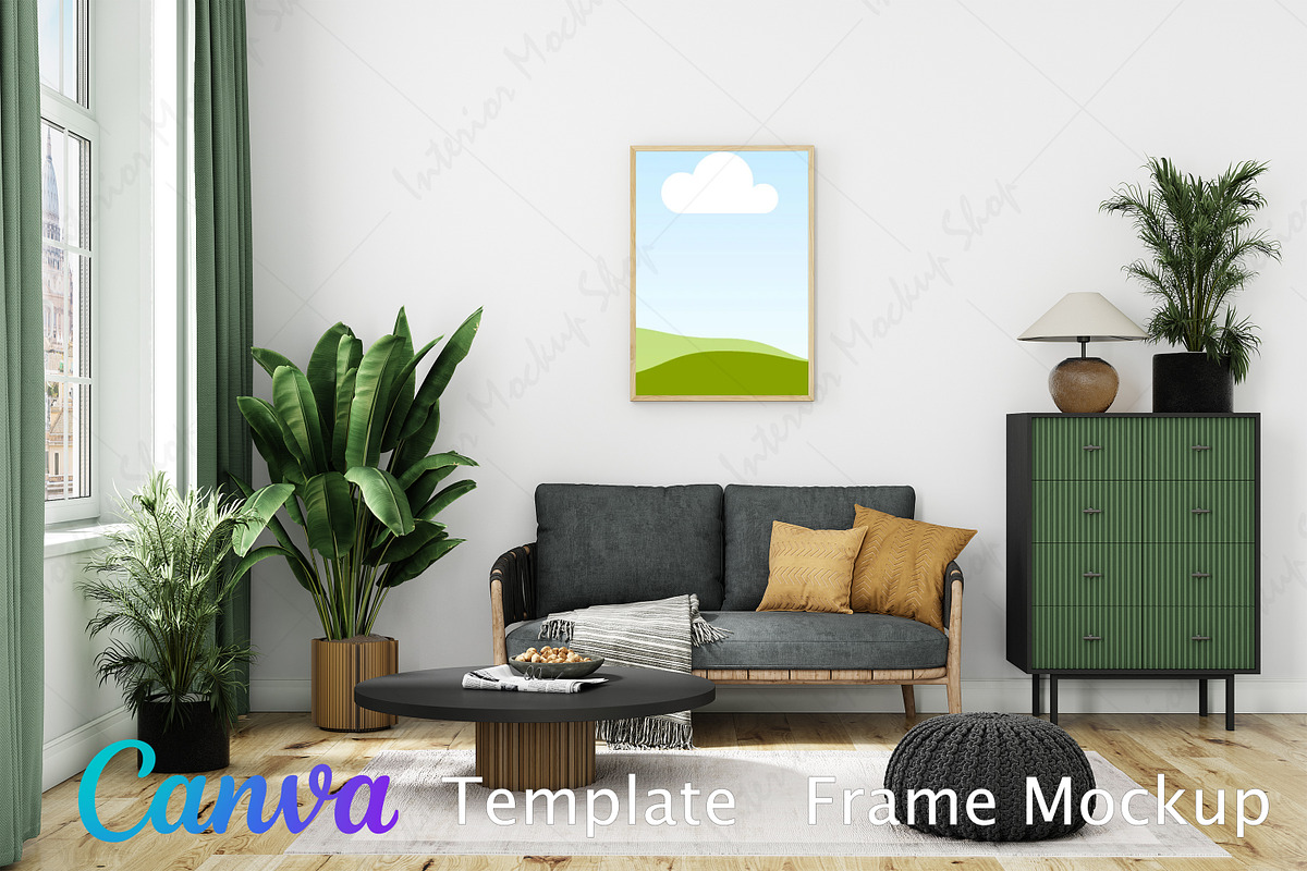 Canva Template | Frame Mockup, a Presentation Template by Mockup Shop