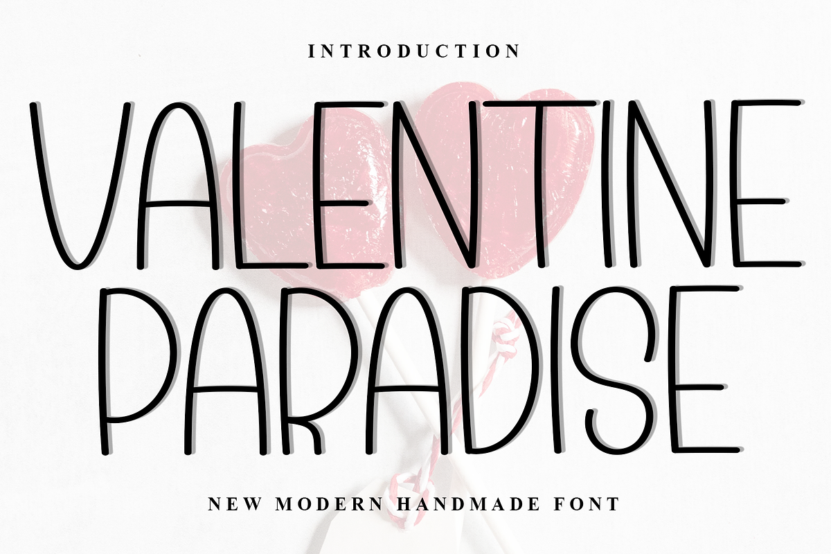 Valentine Paradise, a Sans Serif Font by InermediaSTUDIO (Photo 1 of 8)