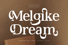 Melgike Dream Modern Serif Font
