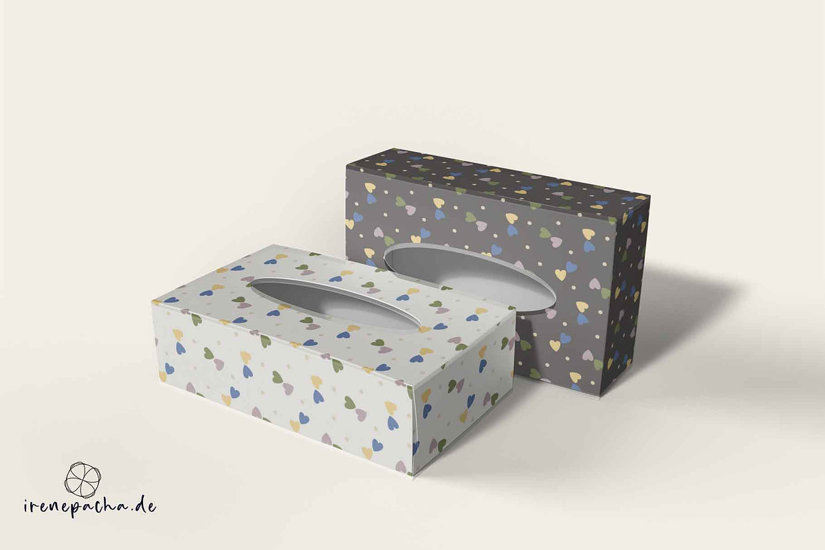 Modern Pastel Collection, a Pattern Graphic by irenepachadesign (Photo 3 of 7)