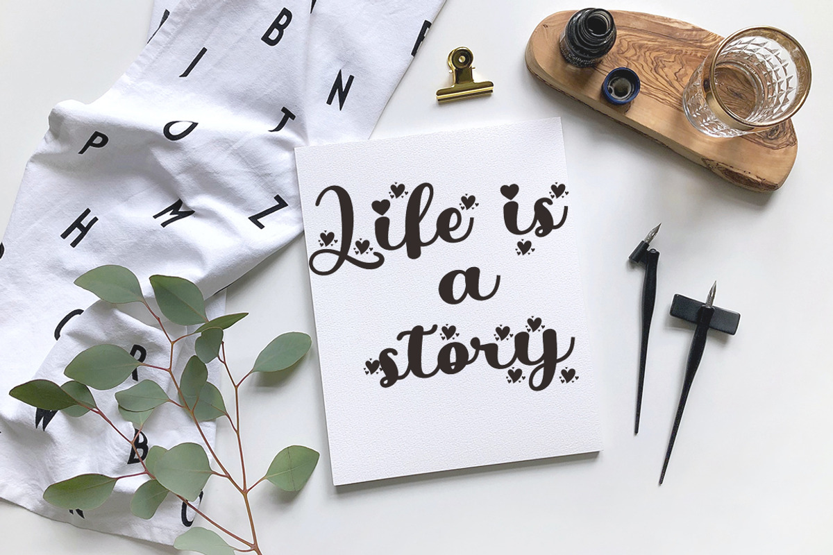 Oh Amazing Font, a Script Font by Bosstype Studio (Photo 2 of 8)