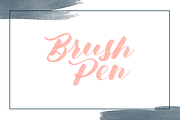 Brush Lettering Procreate Brush Pack, a Brush Add-On by The Ampersand Shop (Thumbnail 3 of 13)