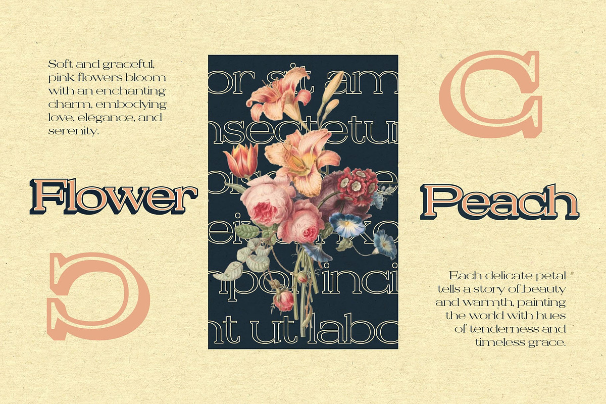 Denvile 3D, a Serif Font by Craft Supply Co. (Photo 5 of 8)