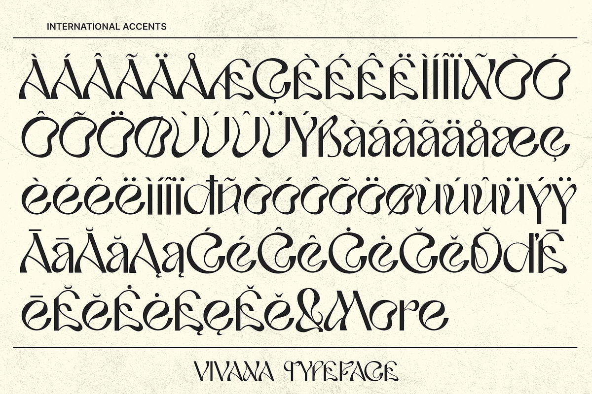 VIVANA | Modern Display, a Sans Serif Font by Alif Devan R. (Photo 12 of 12)