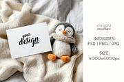 7x5 Landscape Invitation Card Mockup, a Mockup by EmpaviMockups (Thumbnail 3 of 7)