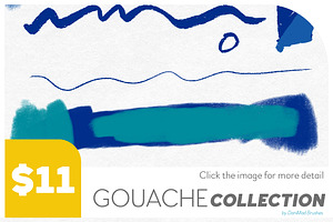 The Gouache Collection Brushes