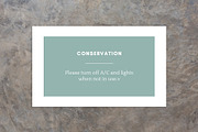Beach House Info Signs for Airbnb, a Templates & Theme by Kin Studio (Thumbnail 6 of 8)
