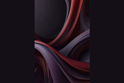 Dark Liquid 3D Backgrounds, a Decorative Illustration by StockVerse Creative (Thumbnail 2 of 4)