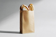 Bread Paper Bag Mockup, a Packaging Mockup by Nathatype (Thumbnail 9 of 9)