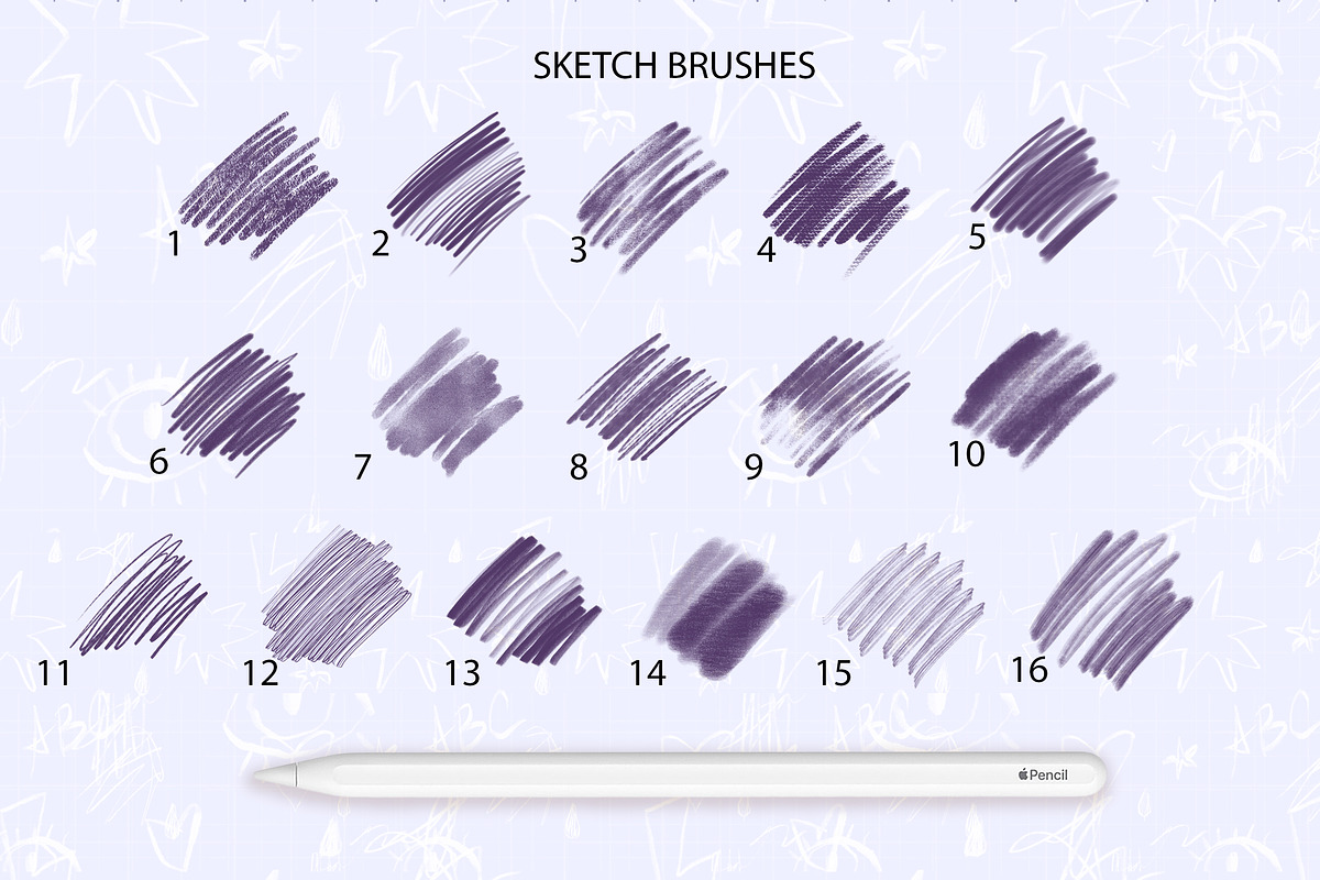 PROCREATE CREATIVE BRUSHBOX, a Brush Add-On by AlexandraArt (Photo 4 of 15)