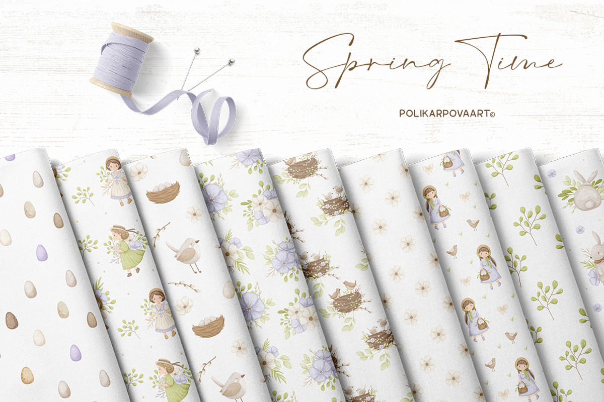 Spring Time. Delicate collection, an Animal Illustration by polikarpovaart (Photo 12 of 13)
