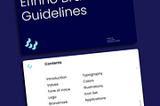 Brand Guidelines Template, a Presentation Template by Typefool's Shop (Thumbnail 2 of 8)
