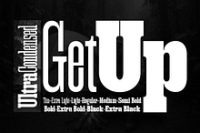 GetUp – Ultra Condensed