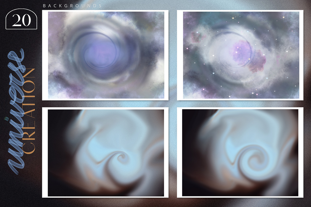 Universe Creator Backgrounds Shapes, a Texture Graphic by Cat In Colour (Photo 12 of 17)