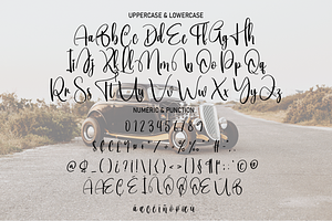 Vintage Style Script Font