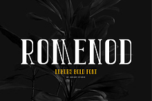 Romenod - Luxury Bold Font
