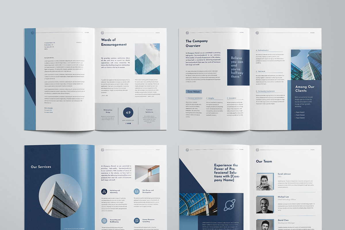 Proposal Template | 20 Pages, a Brochure Template by BrochuresFactory (Photo 5 of 7)