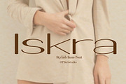 Iskra - Stylish Minimalist Sans Font, a Font by OPY ArtStudio (Thumbnail 1 of 5)
