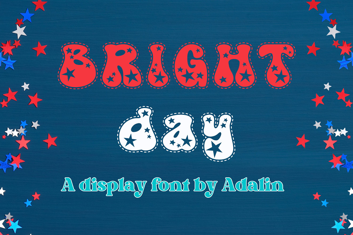 Bright Day - Display Font, a Sans Serif Font by Adalin Shop (Photo 1 of 4)