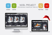 NOEL POWERPOINT TEMPLATE, a Presentation Template by Mia (Thumbnail 1 of 7)