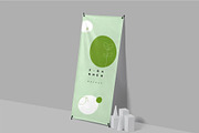 High-Quality X Standee Mockup PSD, an Advertising Mockup by megostudi0 (Thumbnail 2 of 6)