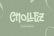 Chollez - Stylish Handwriting Font, a Handwritten Font by Grontype (Thumbnail 1 of 8)
