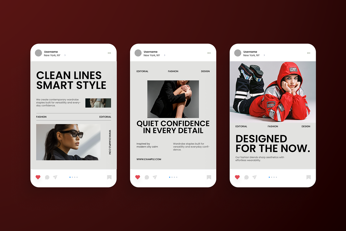 Fashion Instagram Post, a Social Media Template by Annora Studio (Photo 4 of 6)