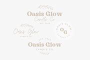 Candle Branding Kit Canva Template, a Branding & Logo Template by ChicGraphix (Thumbnail 5 of 7)