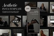 200 Instagram Aesthetic Bundle, a Social Media Template by Instprofi | Studio Estimo (Thumbnail 2 of 17)