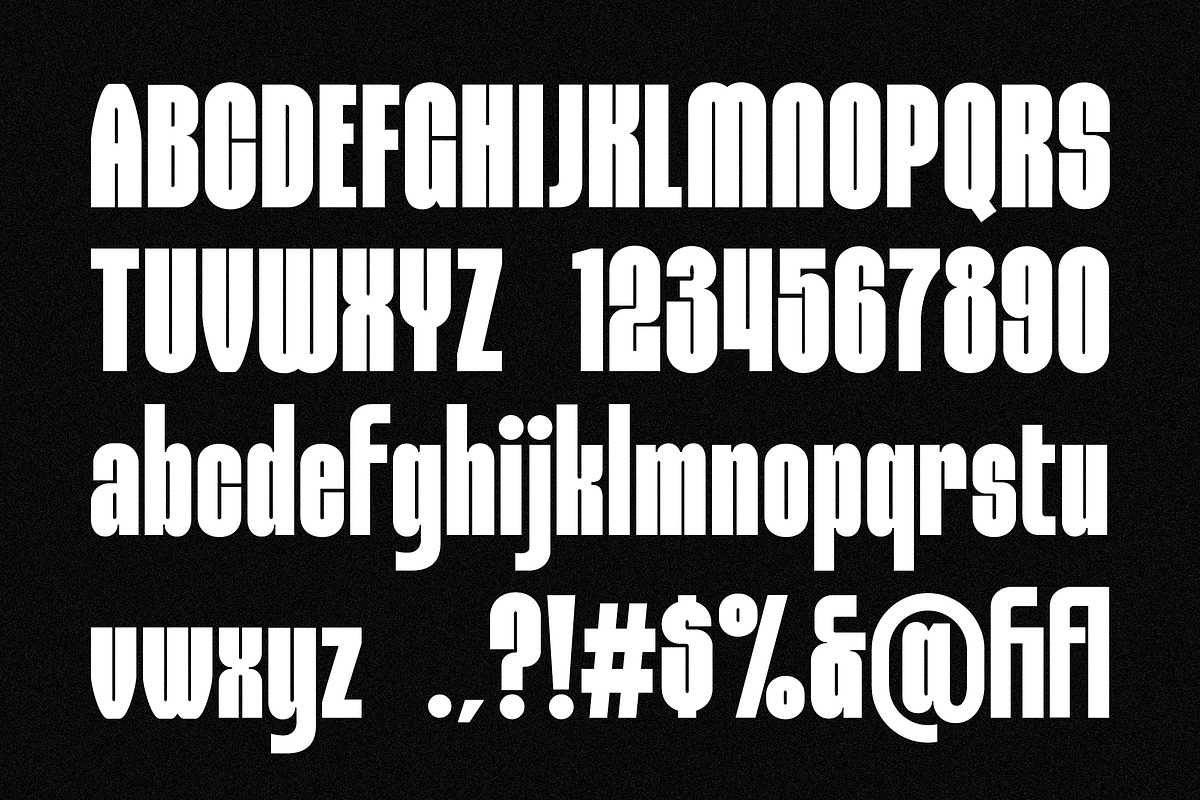 Caivero – Super Condensed Bold Sans, a Sans Serif Font by Typia Nesia (Photo 11 of 11)