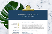 Modern Resume Template for Word, a Resume Template by SharpResumeFoundry (Thumbnail 4 of 7)