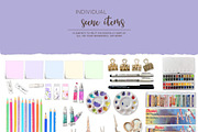 Fun Floral Sketchbook Practices, a Brush Add-On by Pretty Little Lines (Thumbnail 11 of 17)